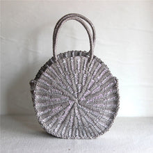 Load image into Gallery viewer, Gold silver Handmade Bag