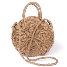 Load image into Gallery viewer, Vintage Retro Straw Bag