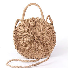 Load image into Gallery viewer, Vintage Retro Straw Bag