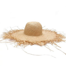 Load image into Gallery viewer, Handmade Women Straw Sun Hat