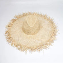 Load image into Gallery viewer, Handmade Women Straw Sun Hat
