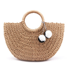 Load image into Gallery viewer, Pompon Beach Bag