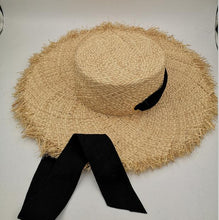Load image into Gallery viewer, New Handmade Raffia Sun Hat