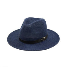 Load image into Gallery viewer, Vintage Panama  Straw Sun Hat