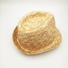 Load image into Gallery viewer, Natural Brim Raffia Straw Sun Hat